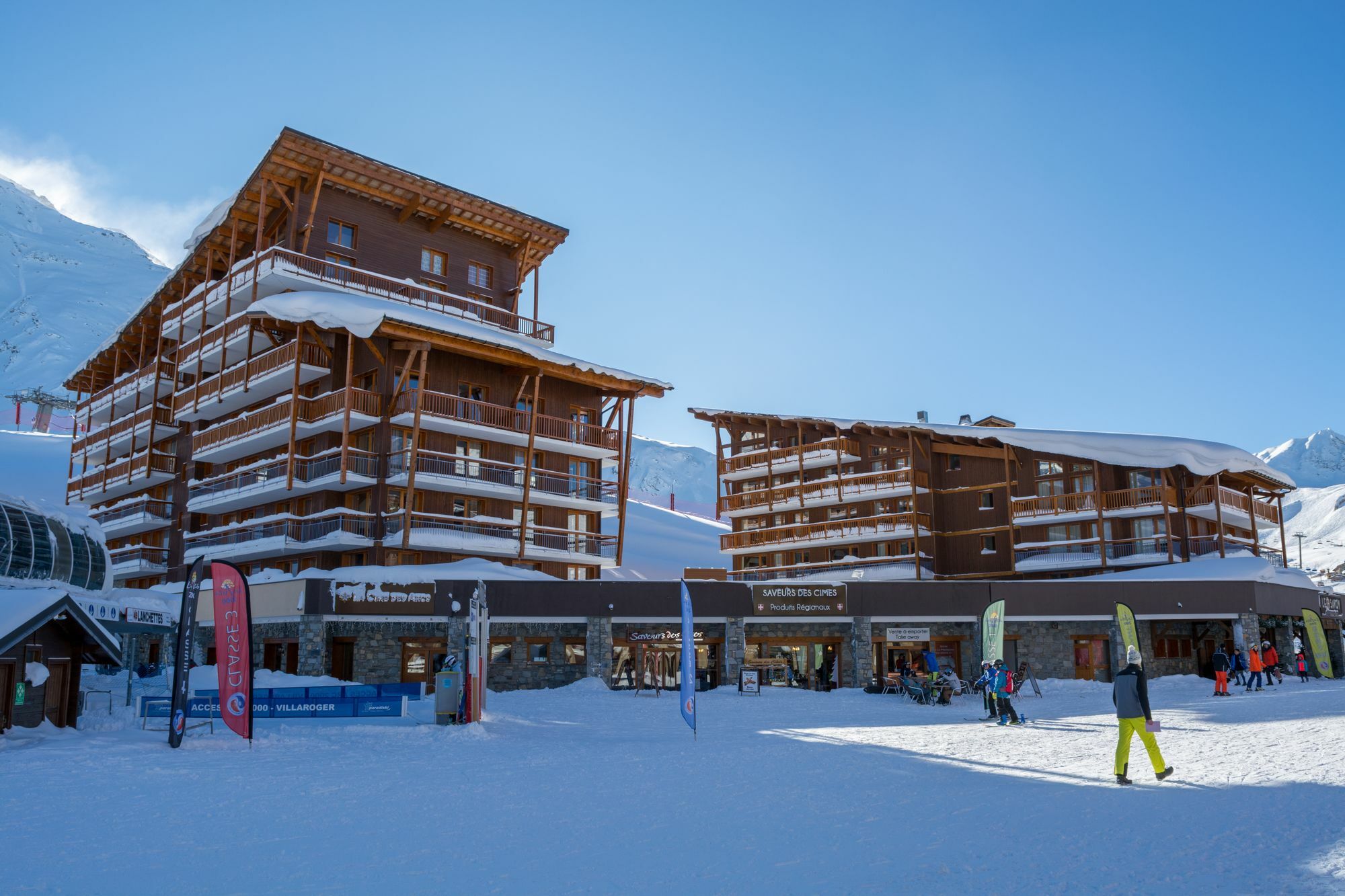Chalet Des Neiges : La Cime Des Arcs Les Arcs  Экстерьер фото